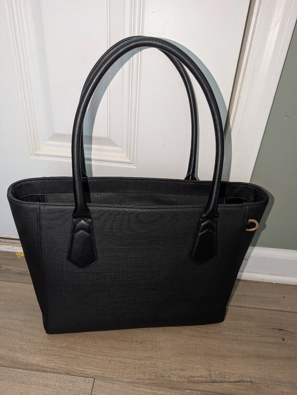 Dagne Dover Signature Tote in Onyx.